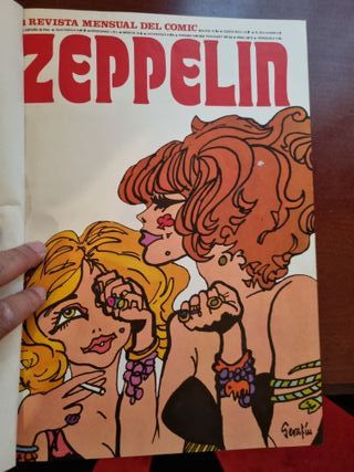 REVISTA ZEPPELIN BURULAN 1973. COMP. 1-12 ENCUADER