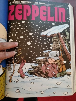 REVISTA ZEPPELIN BURULAN 1973. COMP. 1-12 ENCUADER