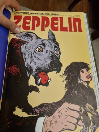 REVISTA ZEPPELIN BURULAN 1973. COMP. 1-12 ENCUADER