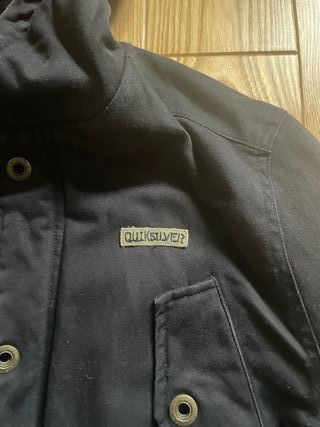 PARKA ABRIGO QUICKSILVER NEGR0