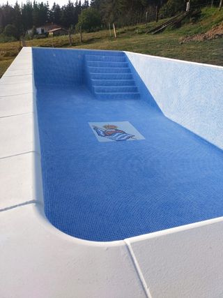 Piscinas a medida con jacuzzi/ hormigón proyectado