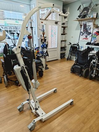 Grua electrica geriatrica