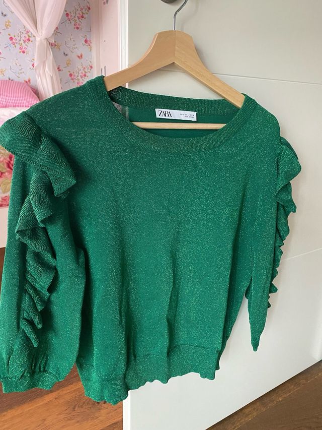 Jersey punto Zara talla L