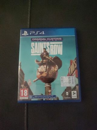 Saints row ps4