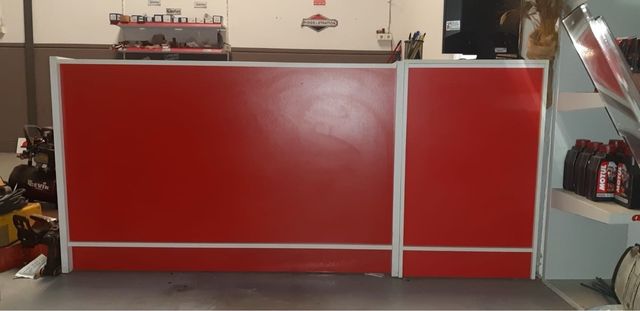 mostrador tienda mas armario ordenador