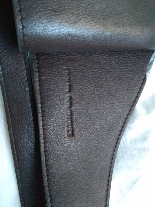 BANDOLERA PORTAFOLIOS PIEL ADOLFO DOMINGUEZ