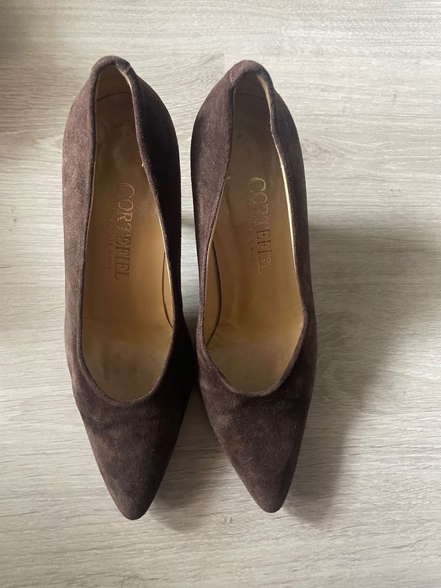 Zapatos de piel marrones