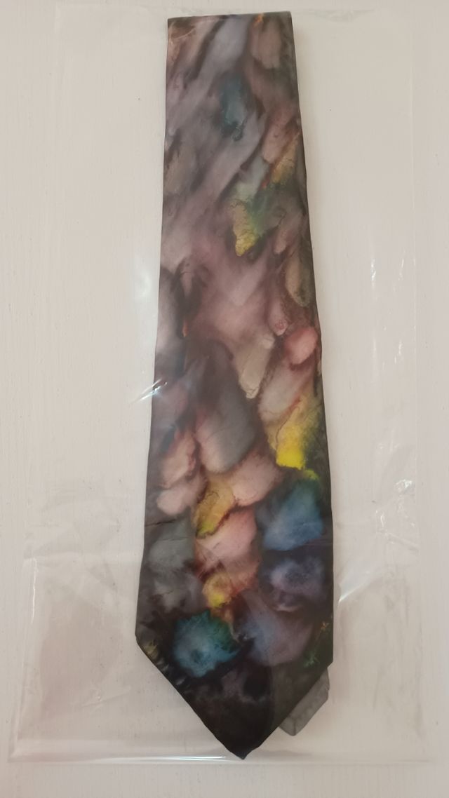 Cravatta dipinta a mano Meier Seide