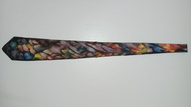 Cravatta dipinta a mano Meier Seide