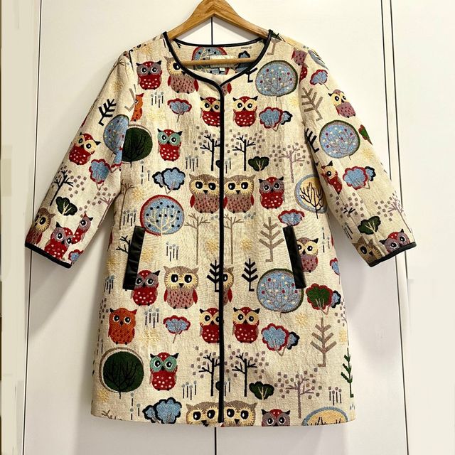 Talla L ( 40/42 ) LA MORENA Chaqueta estampada