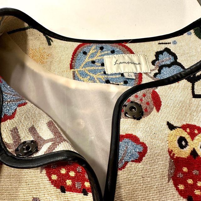 Talla L ( 40/42 ) LA MORENA Chaqueta estampada