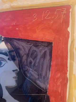 pintura Picasso Jaquelline