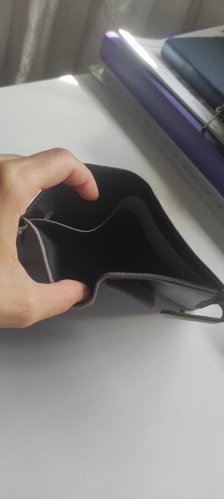 Cartera de piel, billetera,monedero