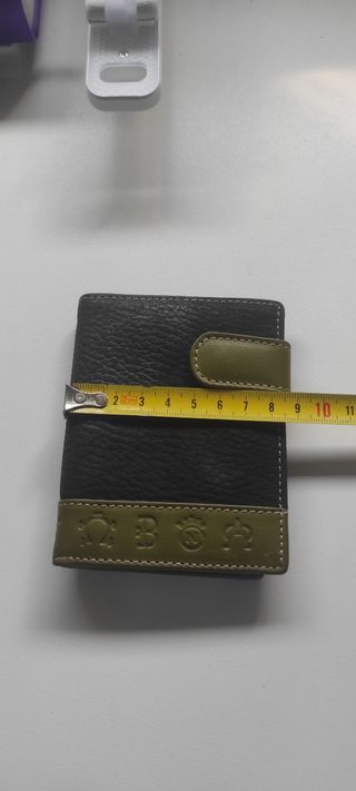 Cartera de piel, billetera,monedero