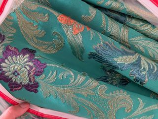 Falda de fallera color verde mujer