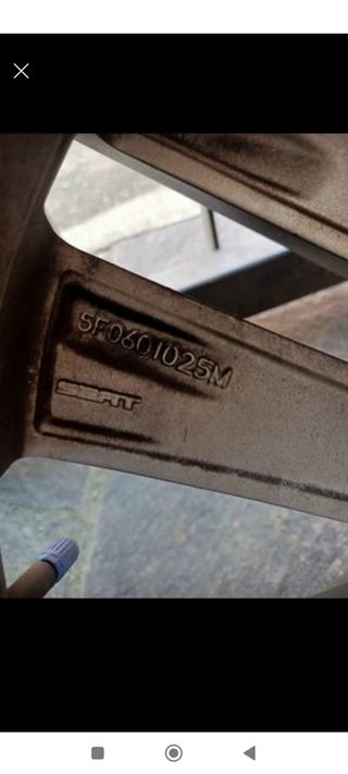 Cerchi in lega originali Seat