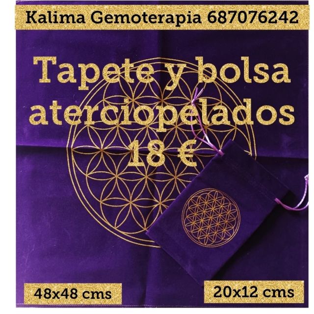 Tapete y bolsa tarot o runas