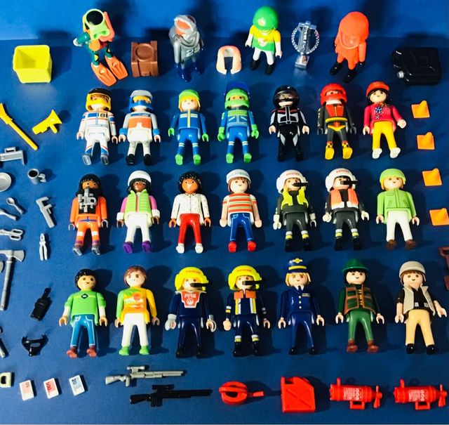 Playmobil lote terapia 25 muñecos personajes CITY