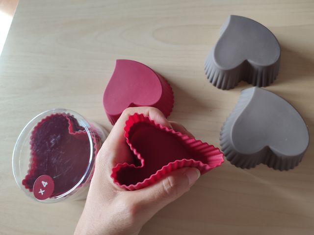 Moldes de silicona para postres (8 unidades)