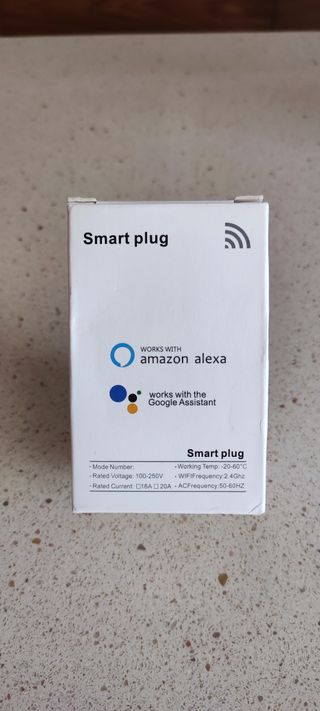 Enchufe inteligente de 20A con wifi Alexa