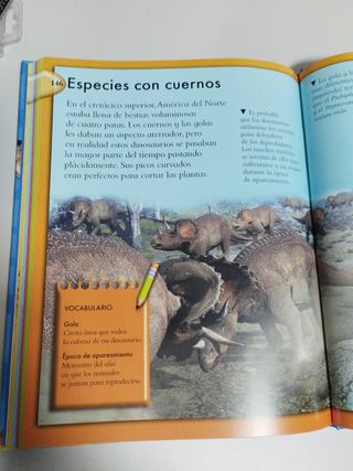 Libro dinosaurios