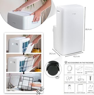 Aire acondicionado Portátil Woozoo 12000 BTU
