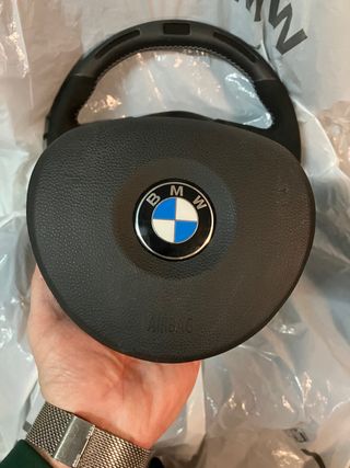 1 Recaro, volante y pomo bmw Mperformance orig kit