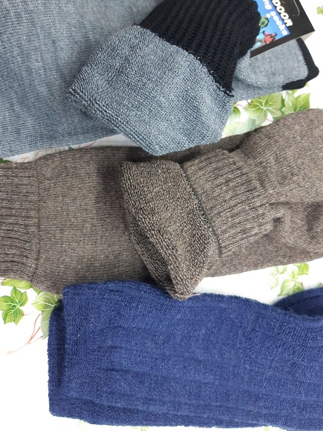 6 pares de meias Outono/Inverno