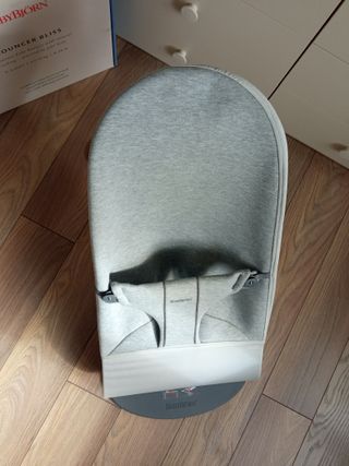Hamaca BabyBjörn Bliss 3D Jersey Light gris