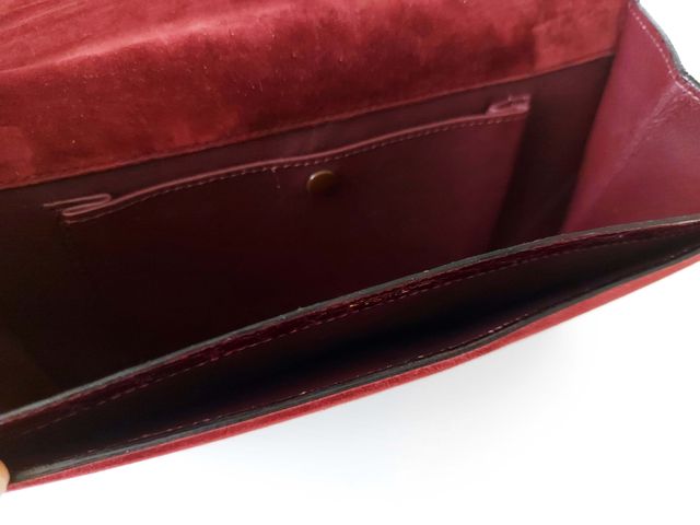 Borsa Céline pochette clutch vera pelle vintage