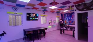 Cumpleaños.Local videojuegos. Fiesta Gaming.
