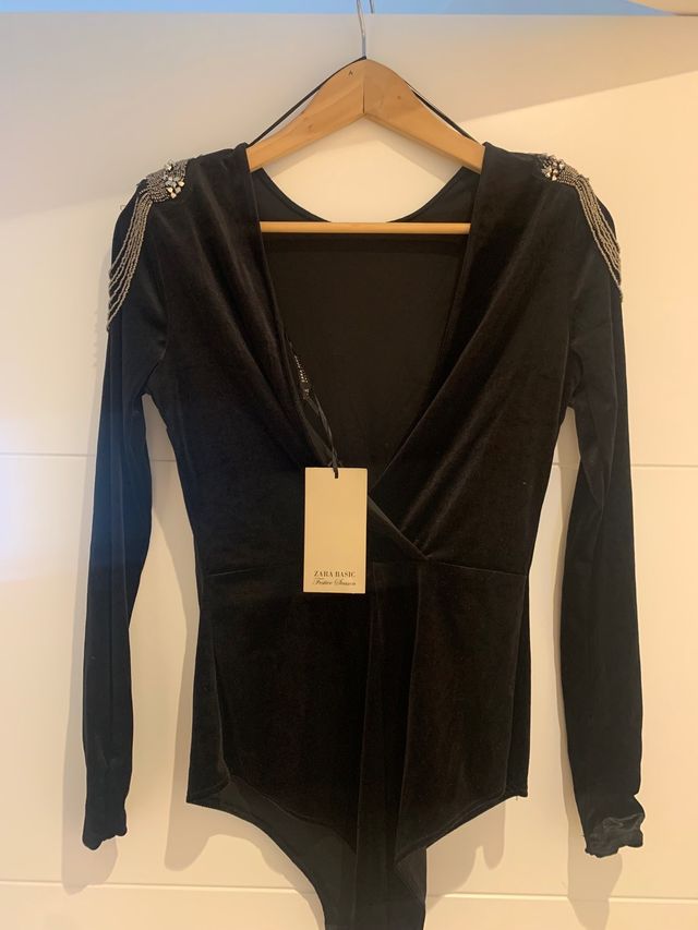 Body Terciopelo Zara