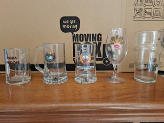 Bicchieri di birra internazionali sono circa 42