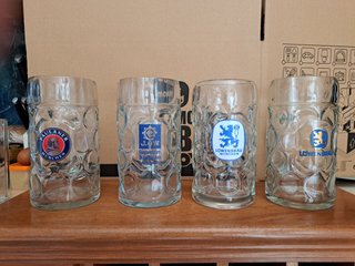 Bicchieri di birra internazionali sono circa 42