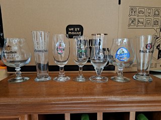 Bicchieri di birra internazionali sono circa 42