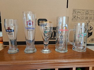 Bicchieri di birra internazionali sono circa 42