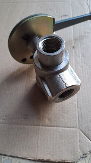 Llave de paso 3 vías 1/2"