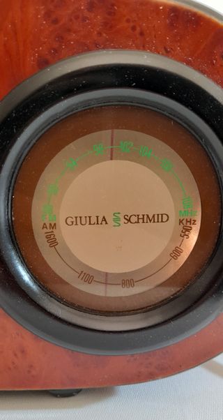 Radio Giulia Schmid vintage