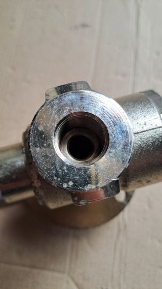 Llave de paso 3 vías 3/8"