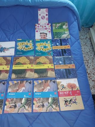 Vendo libros 5° de primaria
