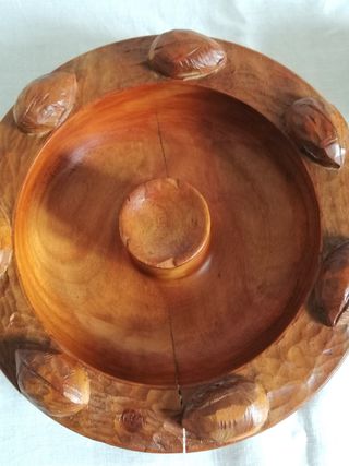 Schiaccianoci vintage in legno