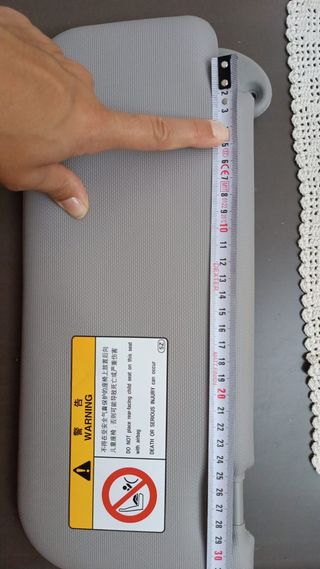 Parasol derecho copiloto coche