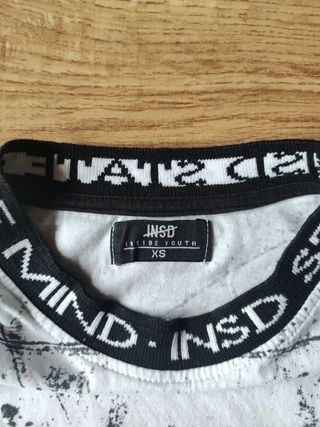Camiseta Inside blanca XS.