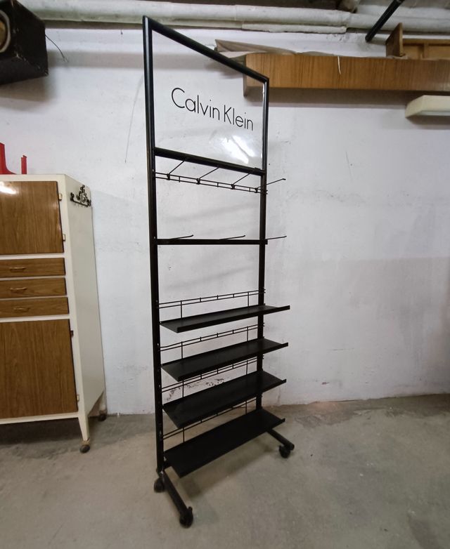 Estantería tiendas. Perchero, Góndola, Expositor