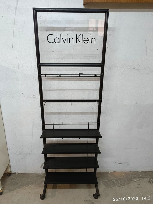 Estantería tiendas. Perchero, Góndola, Expositor