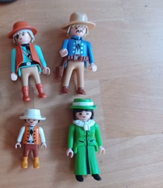 Muñecos Diligencia Playmobil