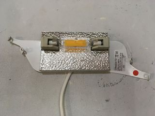 Lampada parete vetri bianco/nero