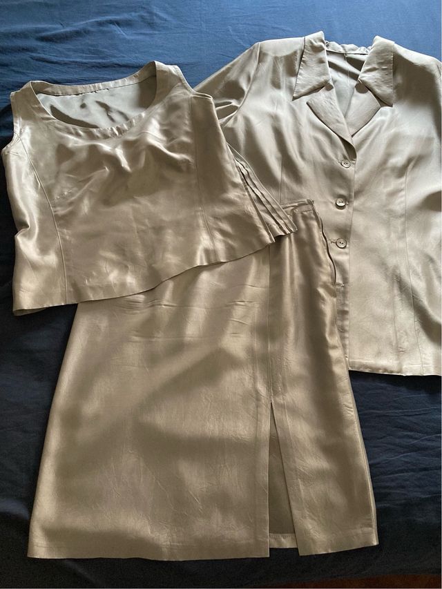 Esclusivo Completo Misto Seta ~ Unico ~ Tailored