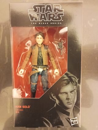 FIGURA HAN SOLO STAR WARS THE BLACK SERIES