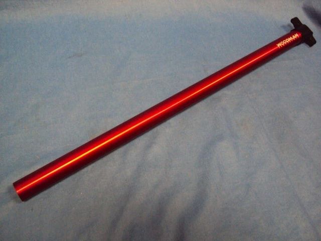 NUEVO Tija Woodman SL PLUS 27.2x600mm Rojo
